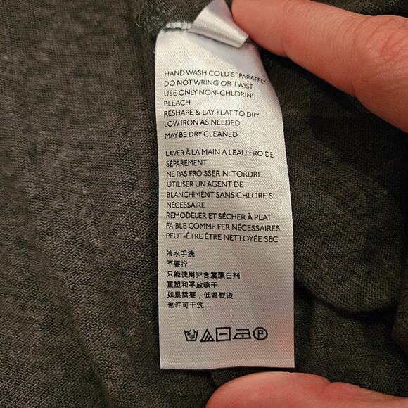 Free People Top Women Size XS Highland Button Front Cap Sleeve Swing Boho Hippie - Picture 10 of 11